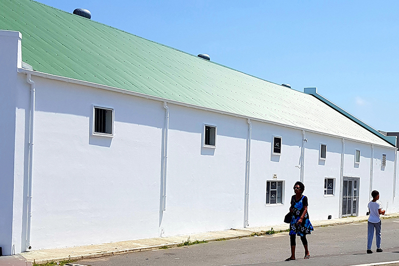 Boutique guest house with fresh exterior painting