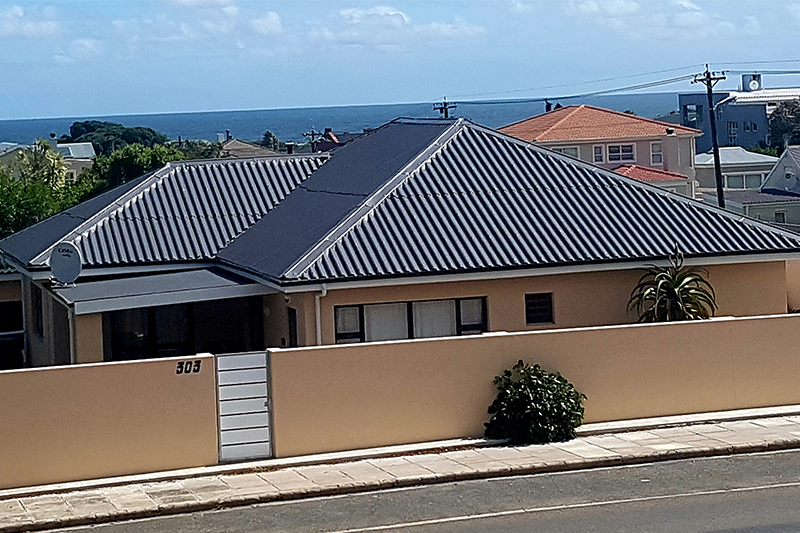 Waterproofing project on coastal property in Onrus